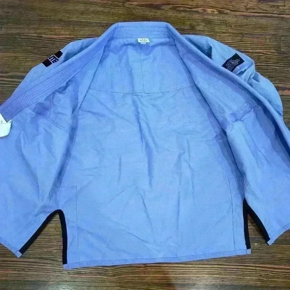 COPY - nwt Elite purple womens jui jitsu kimono Sz F3 TOP ONLY - Picture 10 of 11